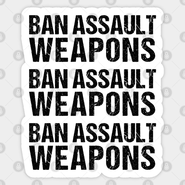 Ban Assault Weapons Sticker by Sharply